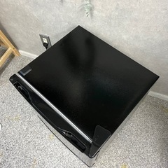 ☑︎ご成約済み🤝　コンパクトな1ドア冷蔵庫✨ セミマットブラック🎱の画像