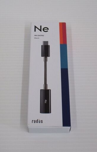 ラディウス ハイレゾ対応 USB-C接続 DAC内蔵ヘッドホンアンプ RK-DA70C