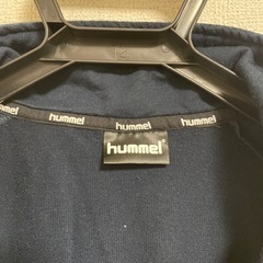 hummel ジャージージャケット　ネイビー　Mサイズの画像