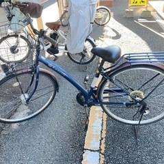 自転車譲ります🚲　2/1夜or2/2AM,夜渡し希望
