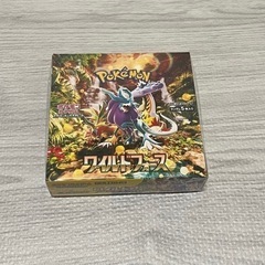 　【定価販売】ポケモンカード　ワイルドフォース box シュリンク付き