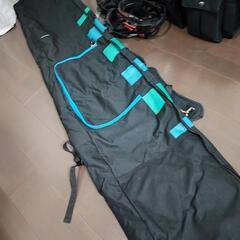 スノーボード3点セット ALLIAN FLUX 板 ビンディング ケースの画像