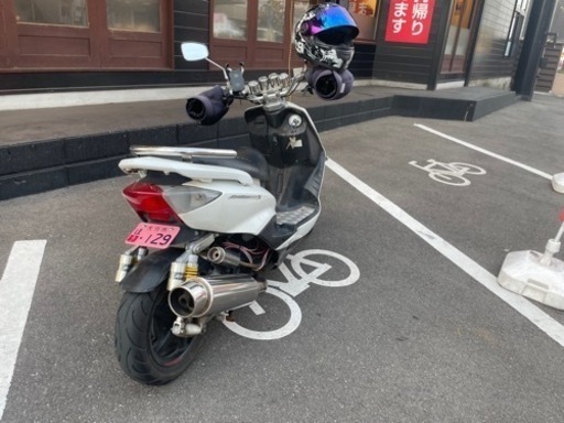 シグナスx フロントタイヤ新品　オイル交換済み！