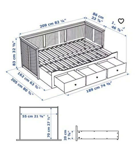 IKEA 人気のソファベッド美品