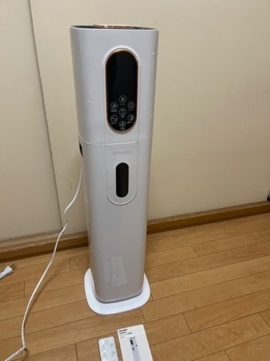 HOMERS 加湿器 大容量 タワー型 9L ハイブリッド加湿器
