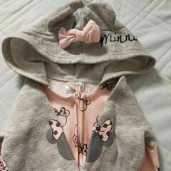 ミニー ロンパース 60-70cmの画像