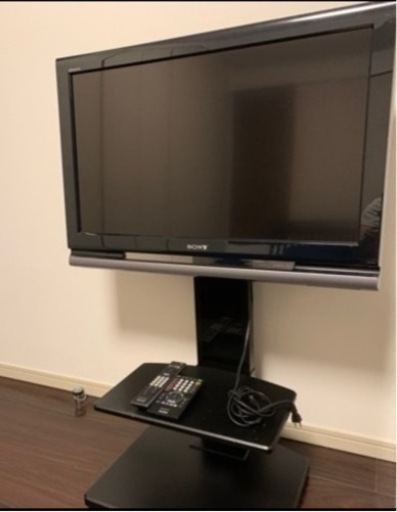 ソニー液晶テレピ KDL-32J1、テレビスタンドのセット