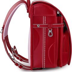 【新品】大人気 女の子ランドセル ネックレスモデル ワインレッド 6年保証 全国送料無料 スクールバック 小学生通学カバンの画像