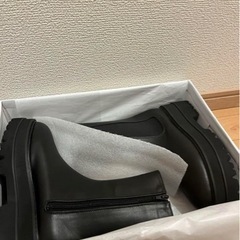 【新品未使用】サイドゴアブーツ　Mサイズ:23.5cm相当の画像
