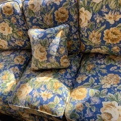 決まりました】ローラアシュレイ 花柄 ソファ