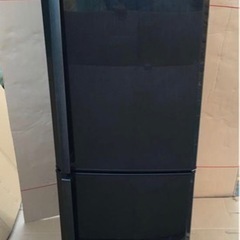 三菱ノンフロン冷蔵庫　mr-h26r-b ブラック　2ドア