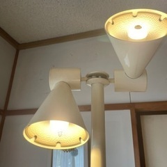 照明ブランドの小泉　点灯位置可動式　フロアスタンドの画像