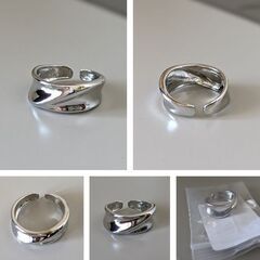 デザインオープンリング（新品）11号相当/調整可能の画像