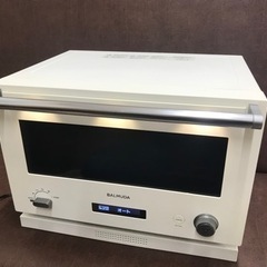 【決まりました】☆ BALMUDA   オーブンレンジ　K04A-WH   2019年製の画像