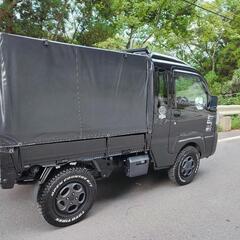 【売切】ハイゼットジャンボ用　特注荷台幌一式（検索ハードカーゴ　軽キャン　バグトラック）の画像