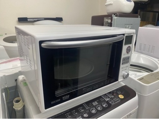 配送可能　保証付き　シャープ オーブンレンジ 電子レンジ 1段調理 20L ホワイト RE-S7D-W