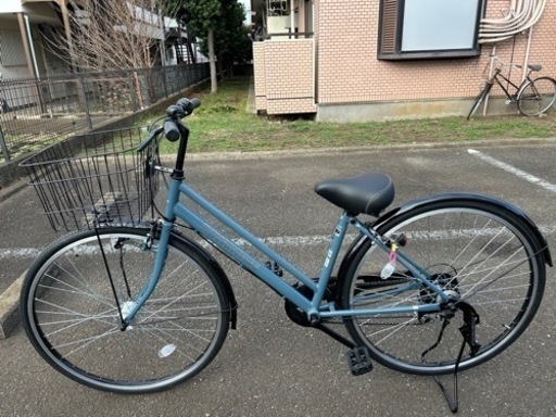 27インチ　自転車　シティサイクル