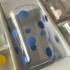 新品 ELLE エル コップ ミニ タンブラー グラス 5点 セット レトロの画像
