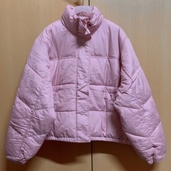 しまむら　中綿コート　M〜L相当　ブルーもあります