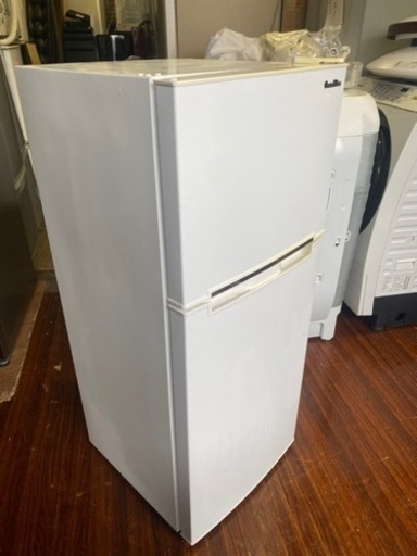 北九州市内配送無料　保証付き　2019年式　冷蔵庫 Grand Line 2ドア冷凍/冷蔵庫 118L ARM-118L02WH 