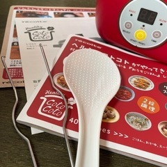 【購入者決定】【値下げ】レコルト　ヘルシーコトコト（炊飯器）の画像