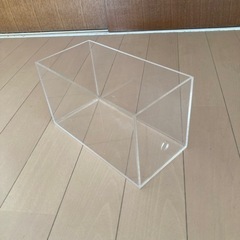 無印　アクリルCDケース