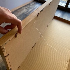 日本手ぬぐい用の額の画像