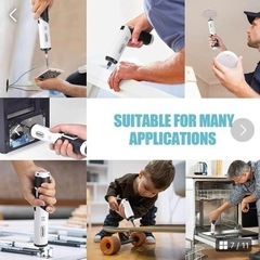 新品　電動ドライバー 電動ドリル ミニドリル DIY 小型 軽量の画像