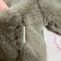 美品♡プティマイン　くまさんボアパーカー　男女兼用の画像