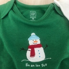 babyGap ロンパース 70センチの画像