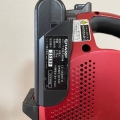 シャープ充電式掃除機　の画像