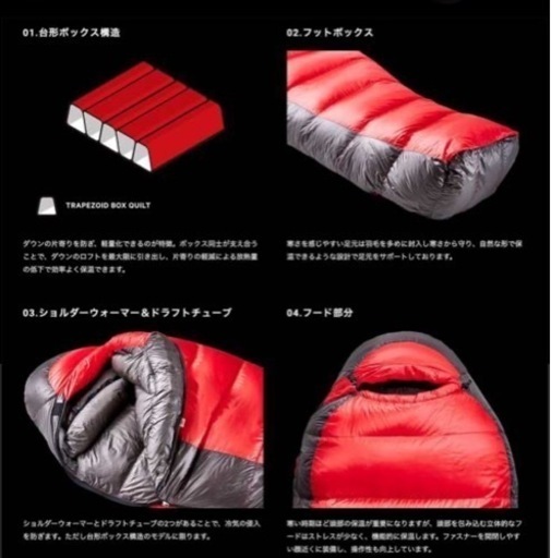 NANGA750オーロラライト　シェラフ【新品・未使用】