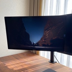 【決まりました】モニター ＋ モニターアーム 24インチ BenQ GL2460の画像