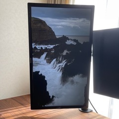 【決まりました】モニター ＋ モニターアーム 24インチ BenQ GL2460の画像