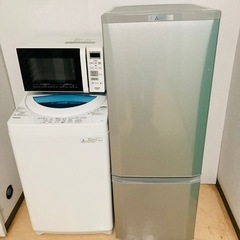 国内有名メーカー一人暮らし家電セット