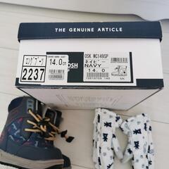 スノーブーツ＆手袋セットの画像