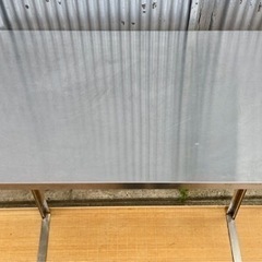 ステンレス　作業台の画像