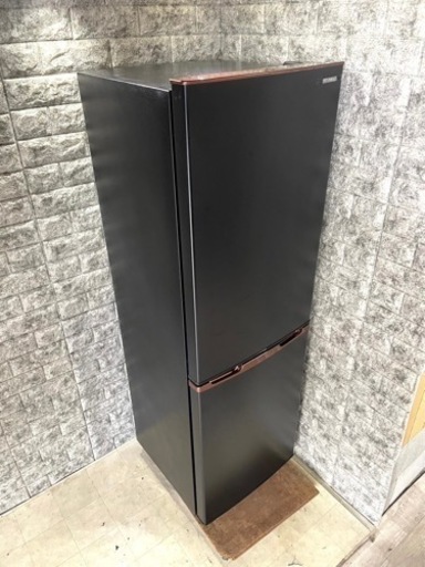 大阪限定配送★3ヶ月保証付き★冷凍冷蔵庫★2021年★アイリスオーヤマ★IRSE-H16A-B★R-414★162L★2ドア