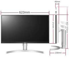 4Kスタンダード液晶モニター 27UL550-W [27型 /4K(3840×2160） /ワイド]　モニターアーム付の画像