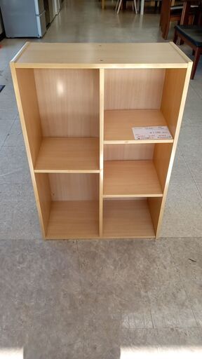 ★ジモティ割あり★  カラーボックス ナチュラル H88×D29.5×W60 クリーニング済み TJ3988