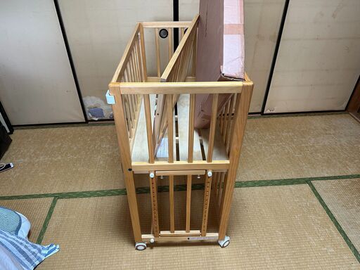 そいねーる＋ロング（布団なし）　添い寝ができるベビーベッド