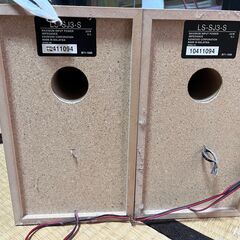 KENWOODコンポ用2WAYスピーカー・音出し確認済みの画像