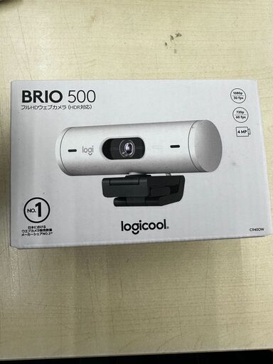 ☆ジモティー割引有り☆Logicool/フルHDウェブカメラ(HDR対応)/BRIO500/C9400W