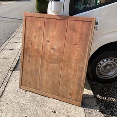 木製雨戸　木製建具