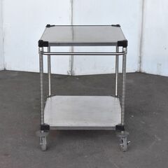 【2台セット　業務用キャスター付 大型　スチールラック シェルフ　エレクター 2台セット 業務用キャスター付 大型 スチールラック シェルフ