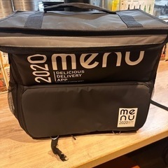 Uber  eats用　menuバッグ