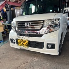 N-BOX パワースライドドア 修理します。