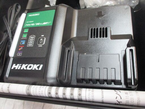 HIKOKI　ハイコーキ　WH36DC2XPRS　インパクトドライバ　未使用品　フルセット　新マルチボルトバッテリ18-36V二個/充電器付き　ワインカラー　【ハンズクラフト宜野湾店】
