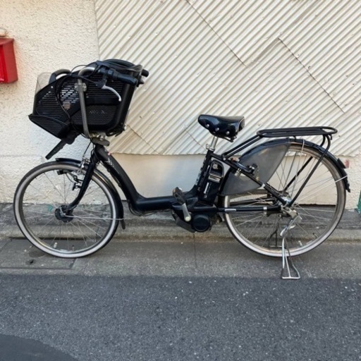 電動アシスト自転車　電動自転車　自転車　ブリヂストン　ブリジストン　Angerino　黒系　子供乗せ　チャイルドシート　キッズシート　2人乗り