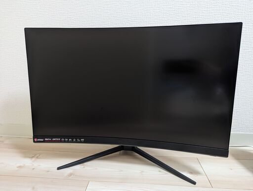 MSI Optix G27C4 ゲーミングモニター(27インチ) VA湾曲パネル スリムベゼル